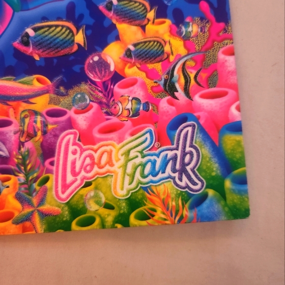 New Lisa Frank Dolphin Folder - Picture 2 of 7